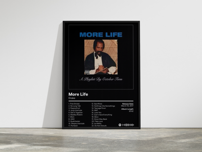 Drake Cover More Life - Urban Posters