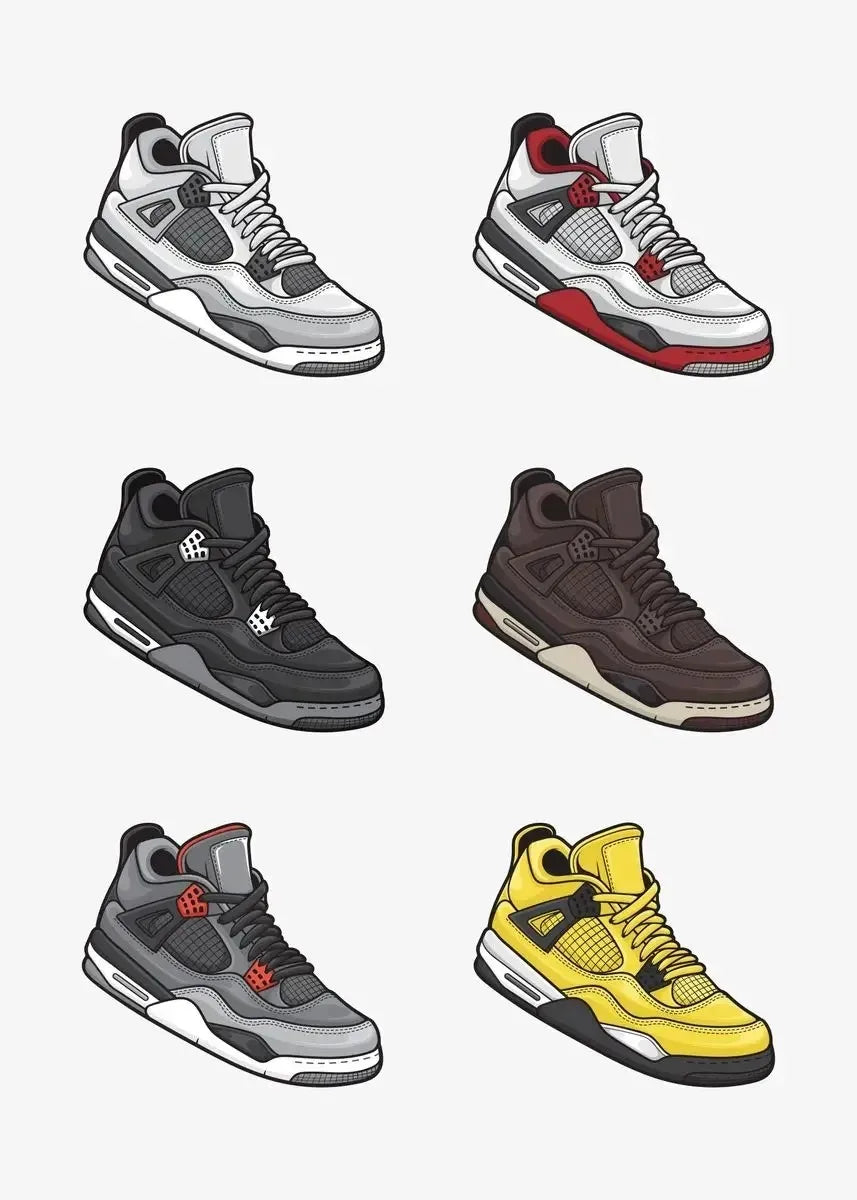 6 Nike Jordan 4