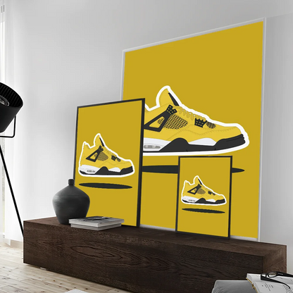 Nike Jordan 4 Yellow