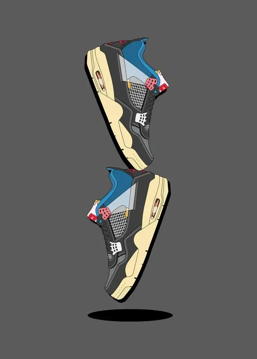 Jumping Jordan 4