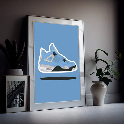 Nike Jordan 4 Light Blue