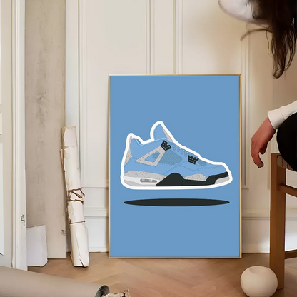 Nike Jordan 4 Light Blue